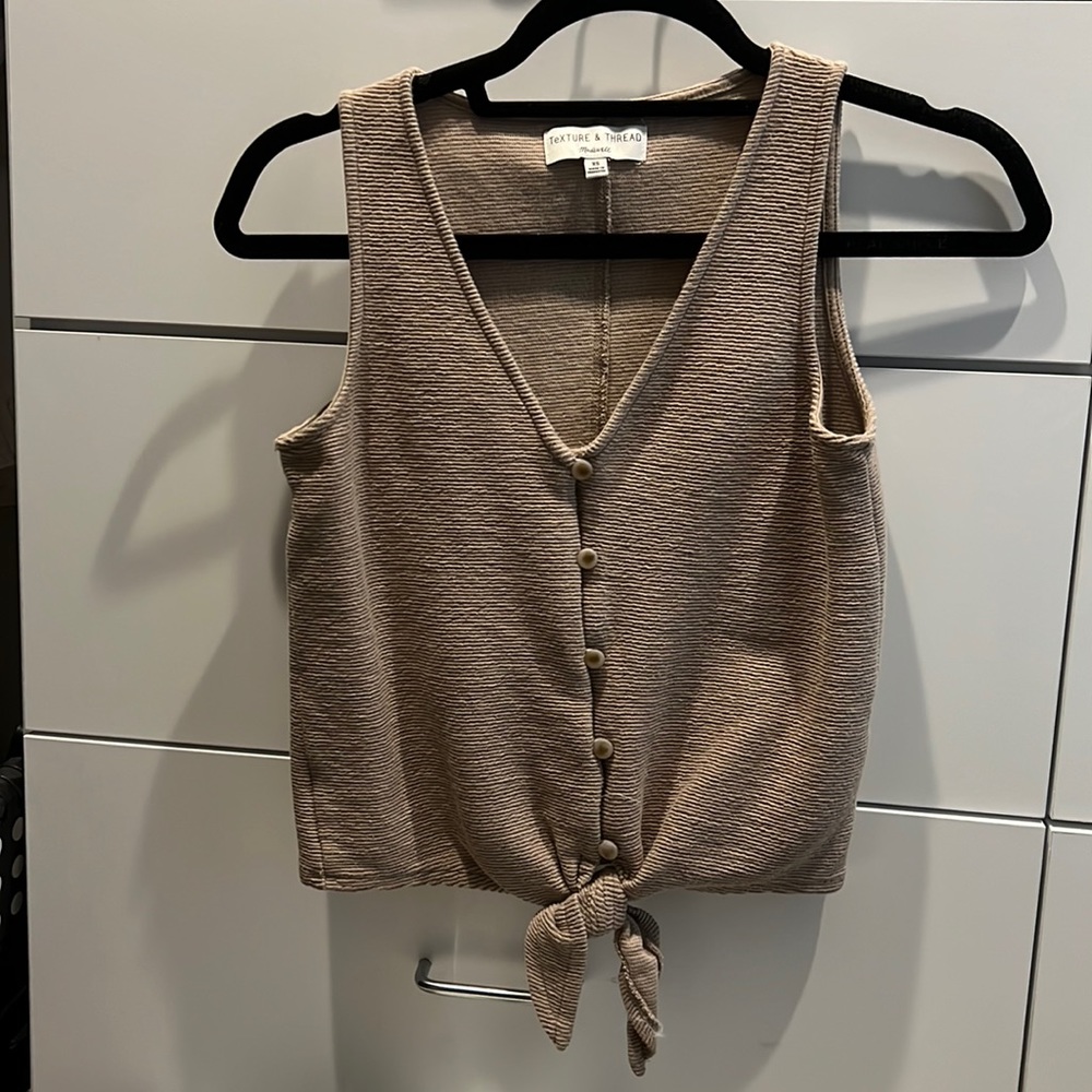 Madewell knit tank top